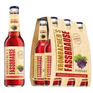 Krombacher Fassbrause Holunder - 24x0,33 Liter